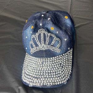 Nice vintage styled bedazzled Hat
